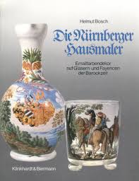 Bosch, Helmut: Die Nürnberger Hausmaler. Emailfarbdekor auf Gläsern und Fayencen der Barockzeit. München: Klinkhardt & Biermann, 1984.