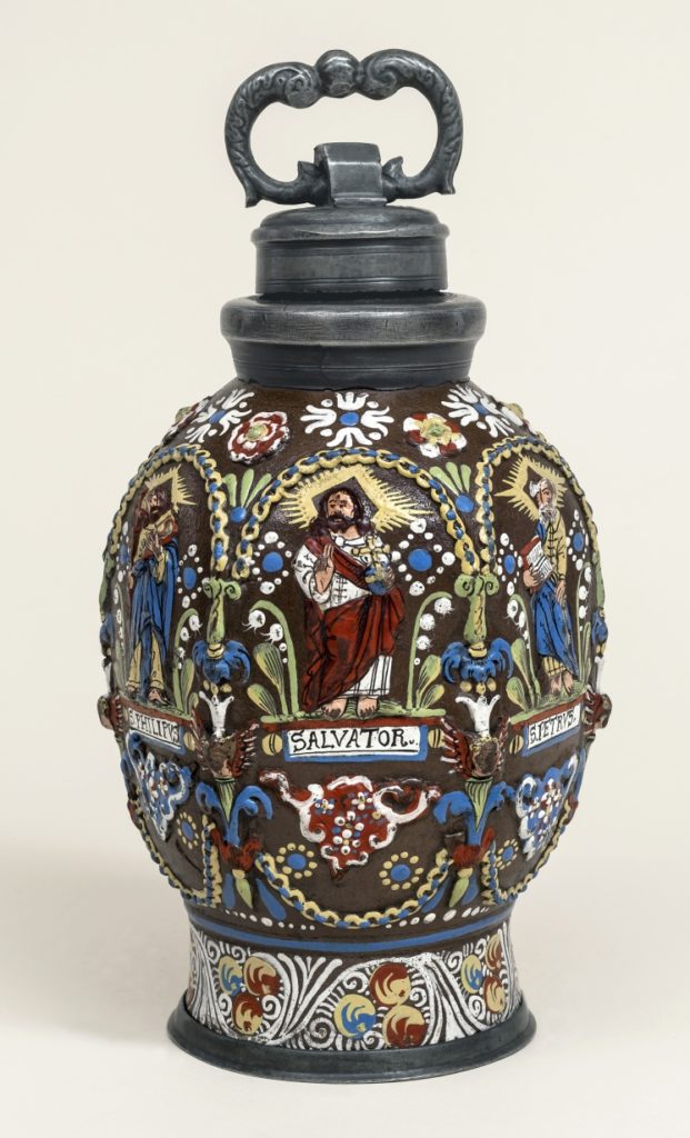 Creußener Apostelflasche um 1670