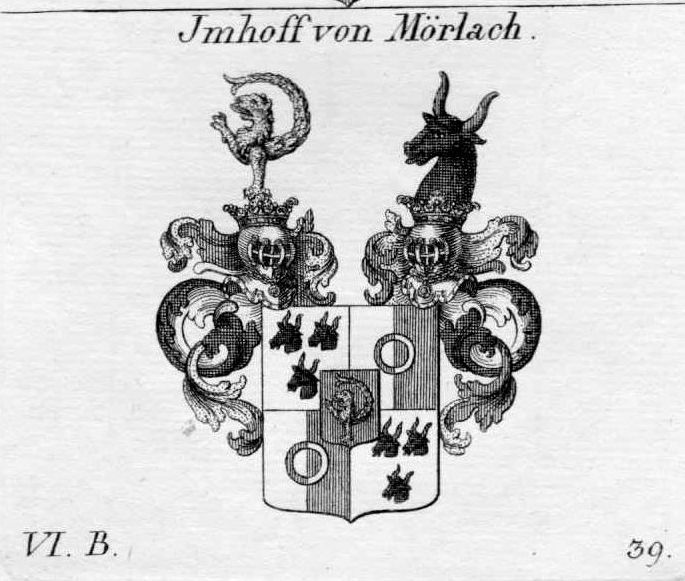 Wappen Imhof von Mörlach