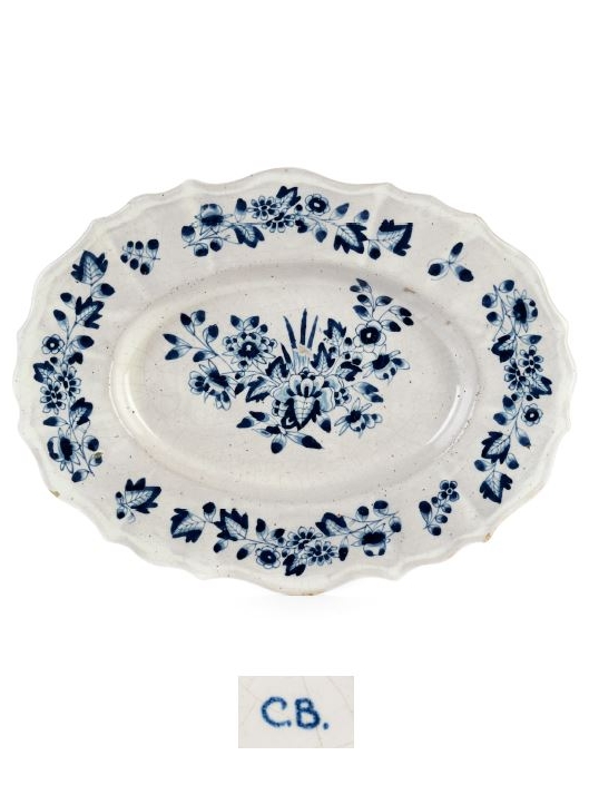 18th century Cermaics Friedberg Faience Charger